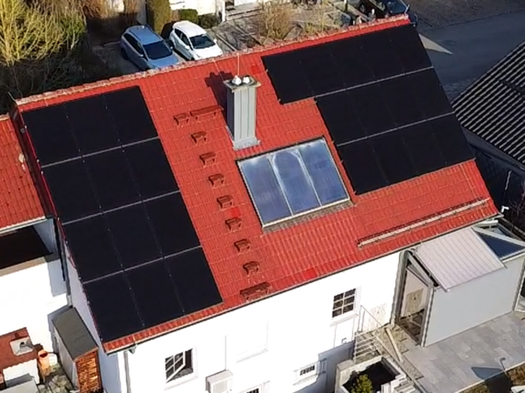 11,25 kWp - Photovoltaik-Anlage - mit Stromspeicher